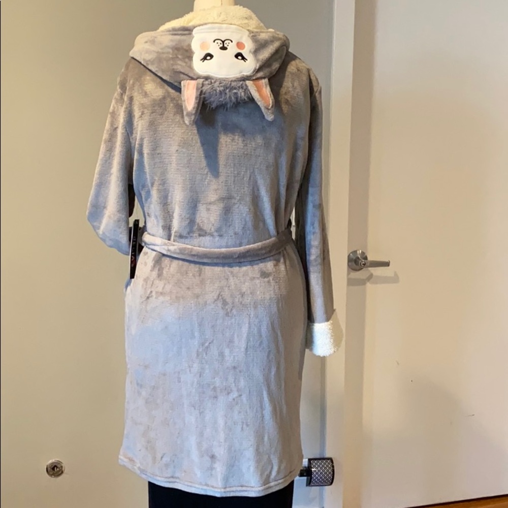 2/$50 Llama Hoodie Robe - Picture 5 of 6